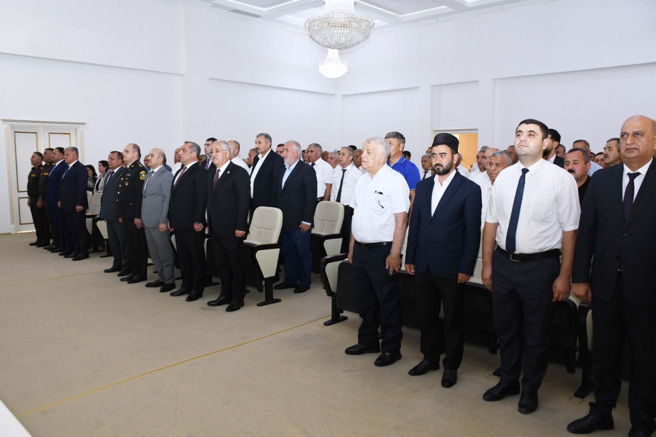Ağdamda Mətbuat Günü münasibətilə tədbir keçirildi - FOTOLAR